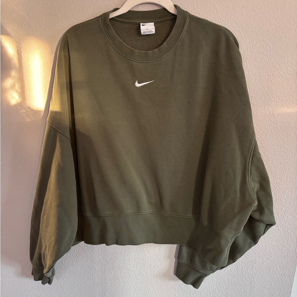 Nike Olive Green Women's Top